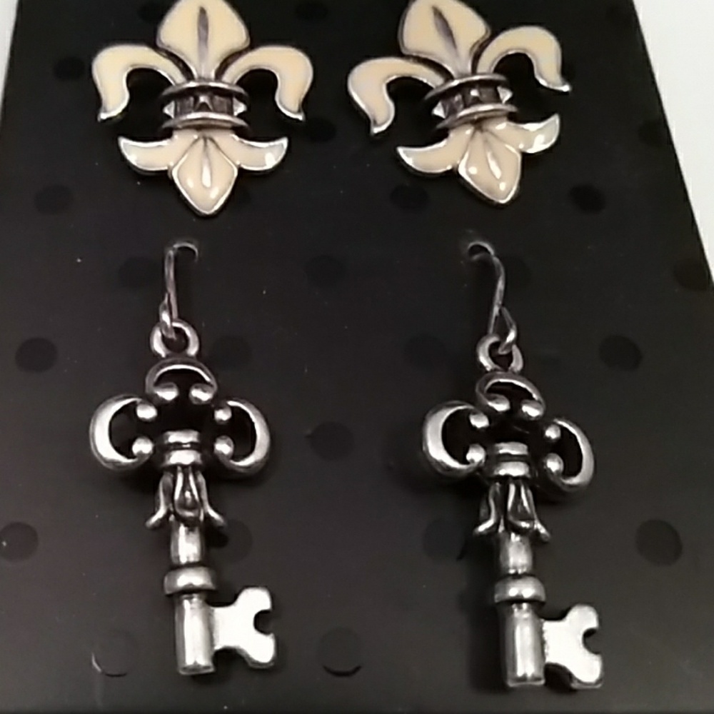 Boleyn 2-pack drop earrings Grace Adele